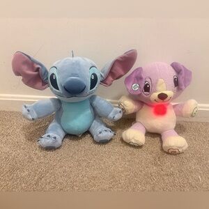 Disney Blue and Purple Stitch Plush Toy